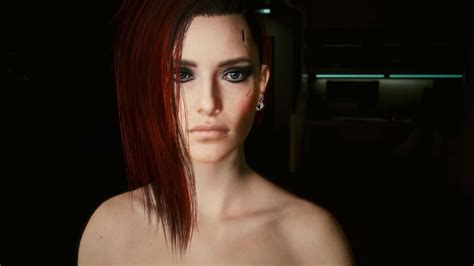 Cyberpunk 2077 Nude Female V + Realistic Graphics Mods